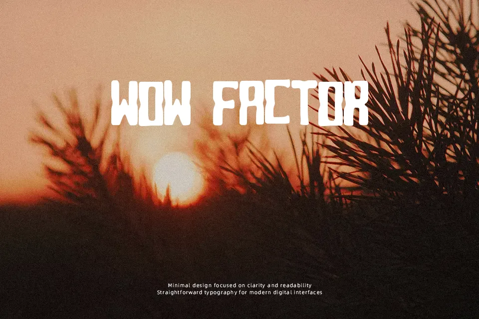 Blocky Font Rounded Font Preview for Branding