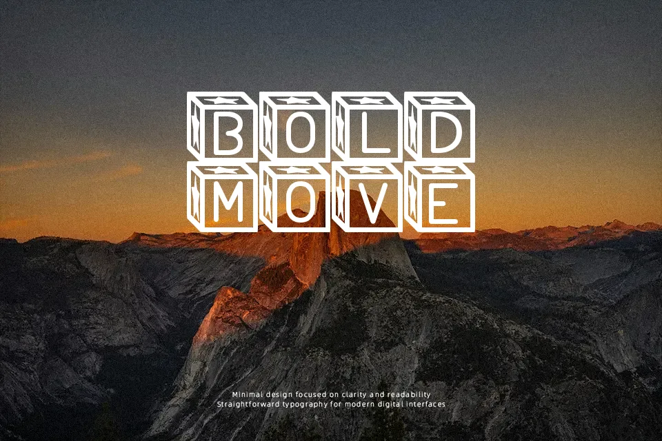 Blockys St Font Font Preview for Bold Gaming