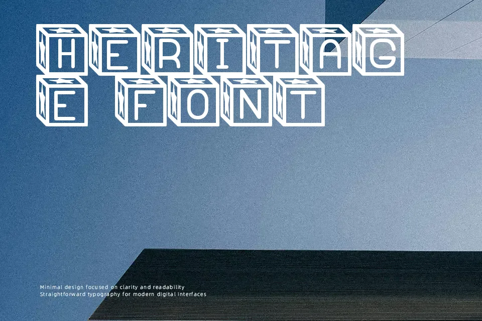 Blockys St Font Display Font Preview for Headline