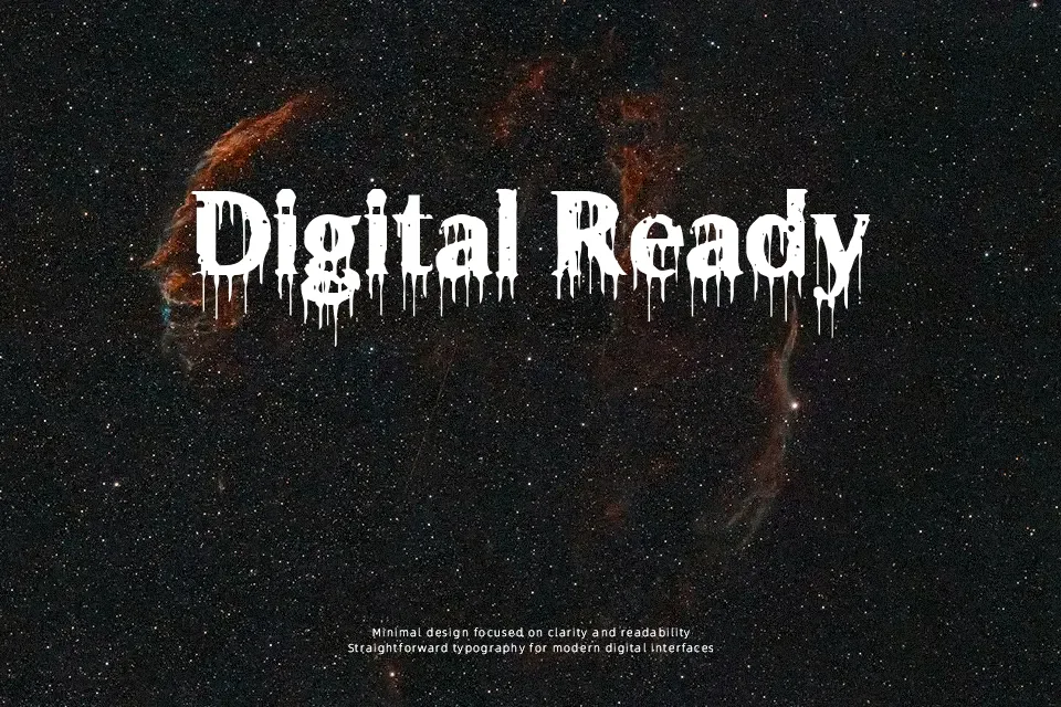 Bloodletting Legacy Font Serif Font Preview for Film