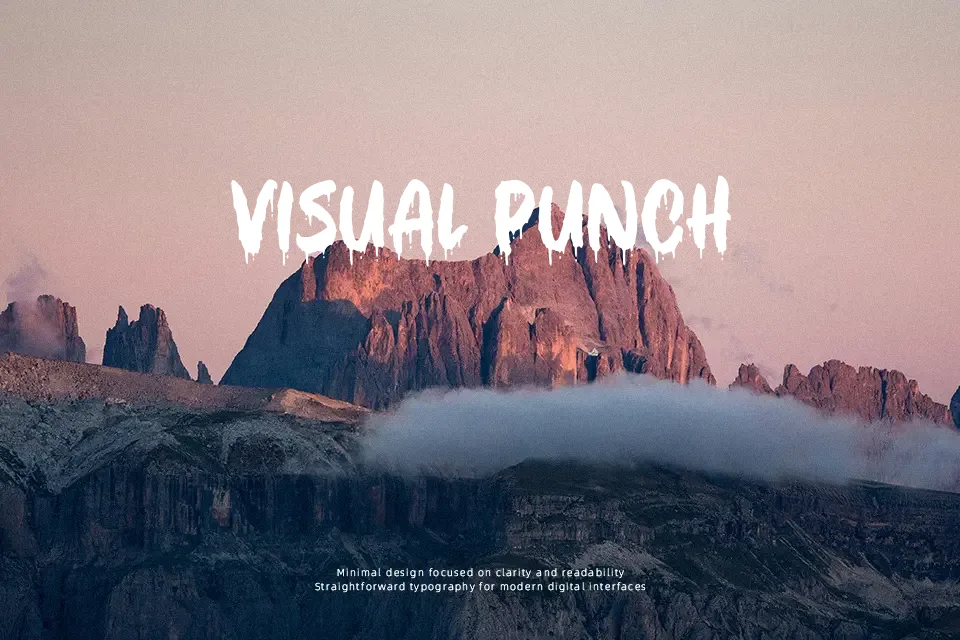 Bloody Scary Font Font Preview for Dramatic Headline