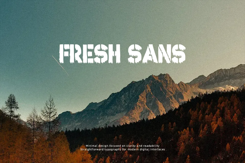 Bloody Stencil Font Decorative Font Preview for Gaming