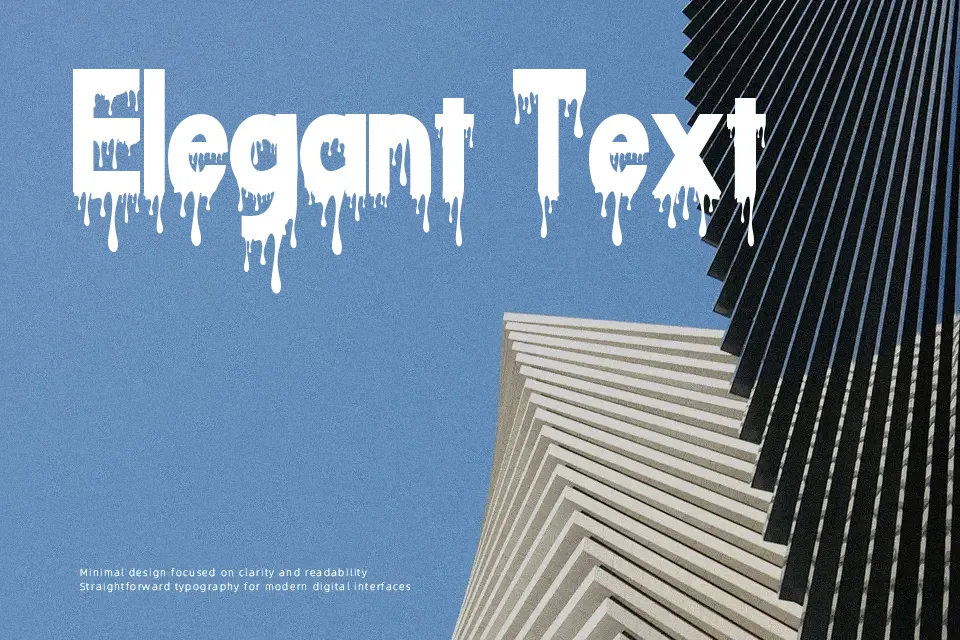 Bloody Terror Font Font Preview for Dramatic Packaging