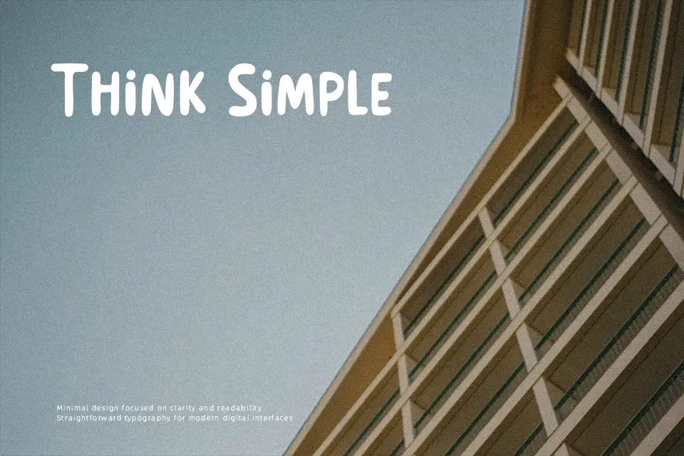 Blooming Flowers Font Rounded Font Preview