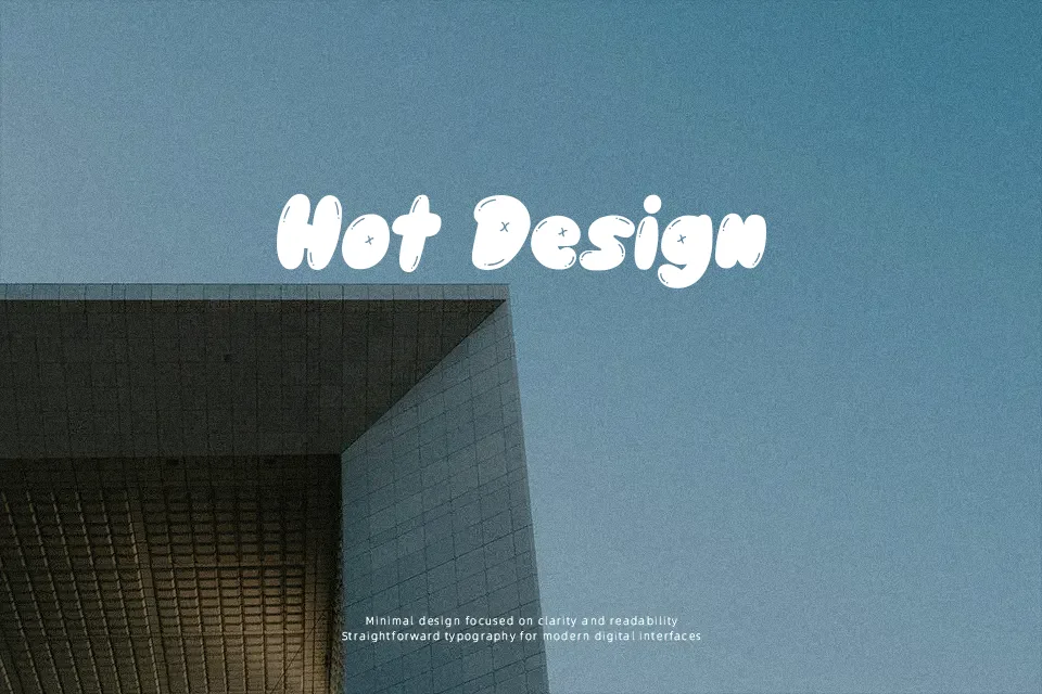 Blopy Font Cartoon Font Preview for Branding