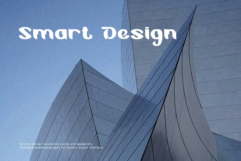 Blue Ocean Font Decorative Font Preview for Headline