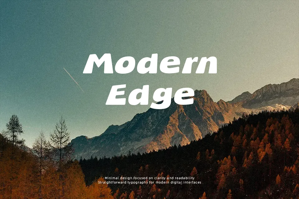 BlueStone Font Sans Serif Font Preview for Poster
