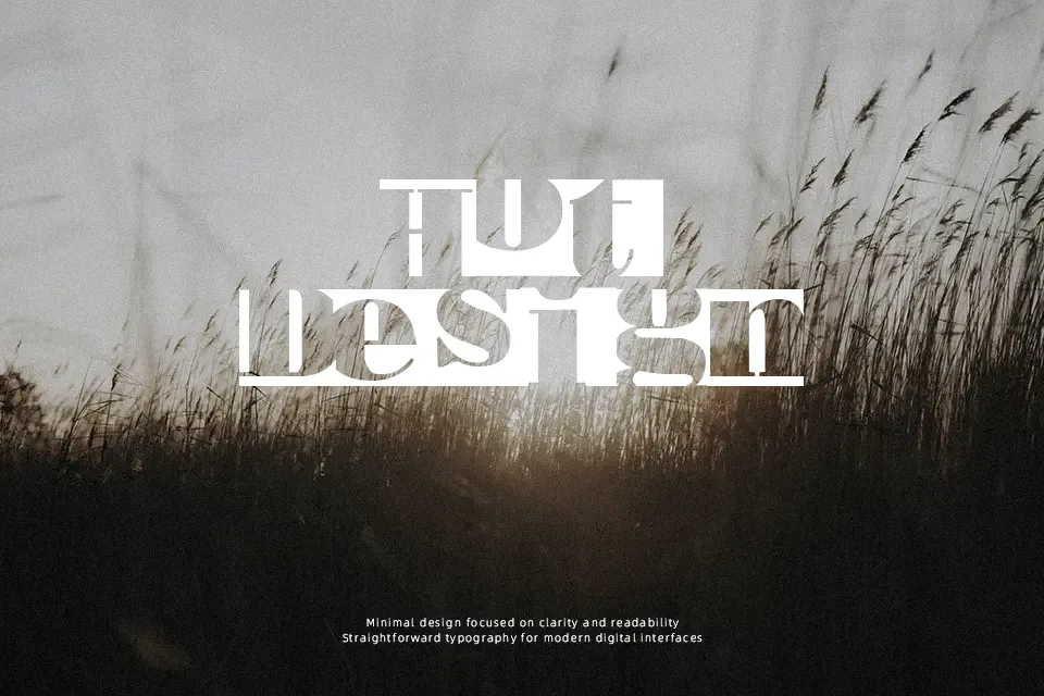 Bodoblack Squares Font Font Preview for Creative Mood