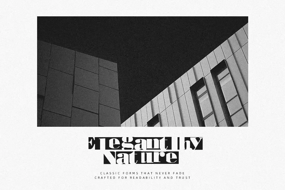 Bodoblack Squares Font Font Preview for Creative Packaging