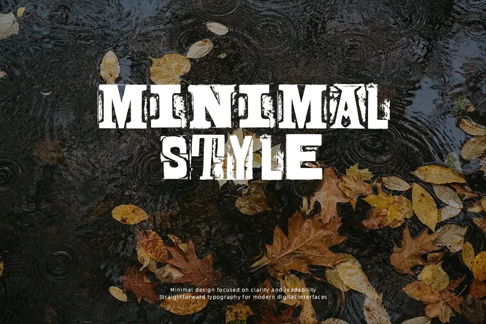 Body Hunter Font Font Preview for Dramatic Mood