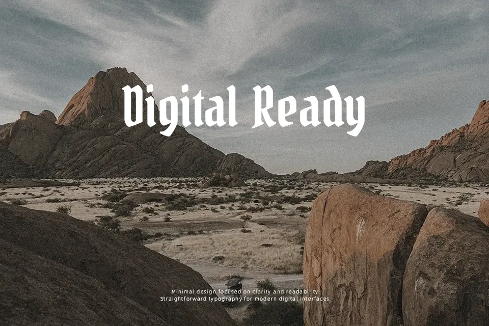Bokor Font Font Preview for Bold Poster