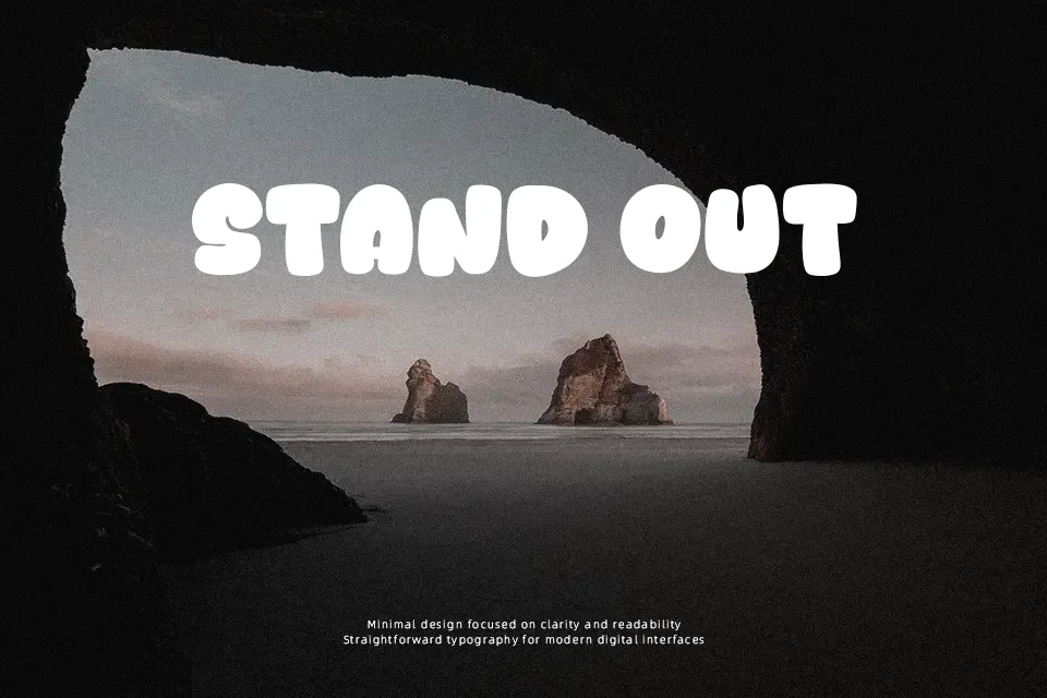 Bold Drop Font Font Preview for Playful Headline