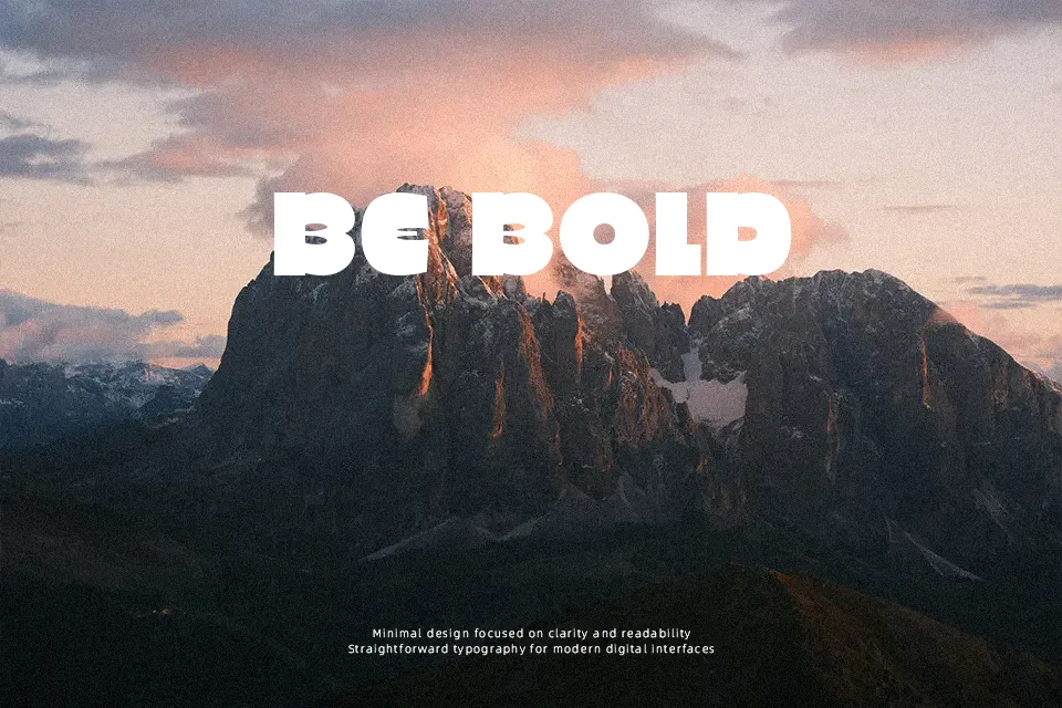 Bold Groove Font Rounded Font Preview for Packaging