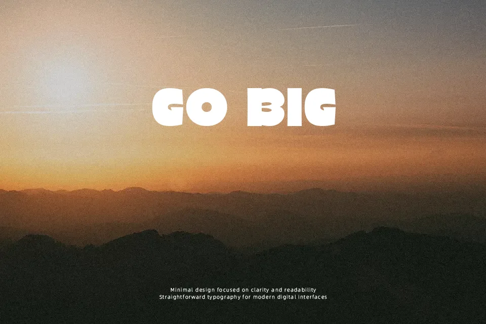 Bold Groove Font Font Preview for Modern Mood