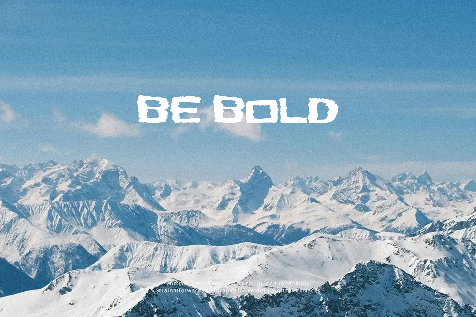 Bold Shake Font Handwritten Font Preview for Poster