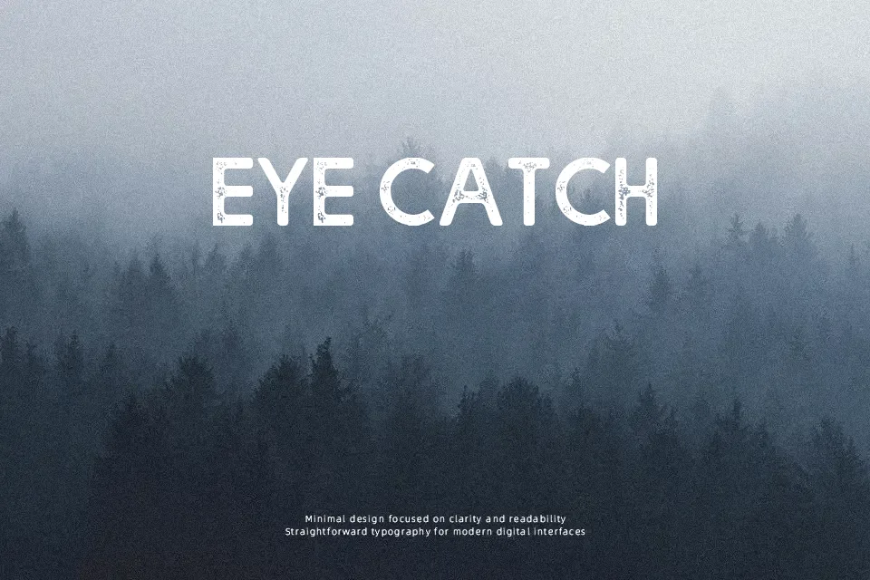 Bolde Rough Font Font Preview for Grunge Poster