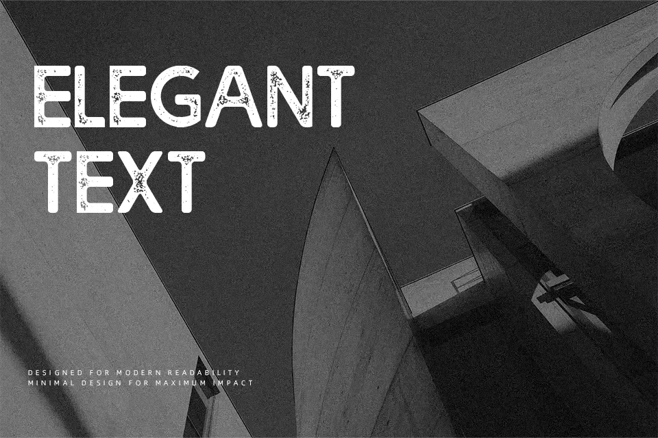 Bolde Rough Font Font Preview for Retro Branding