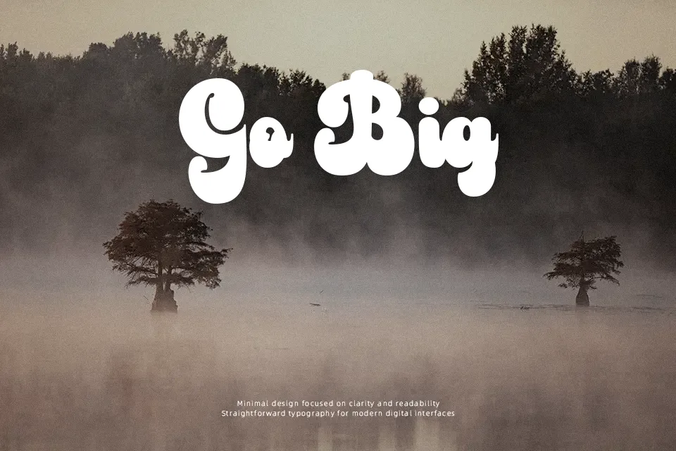 Boldy Vintage Font Font Preview for Playful Social Media