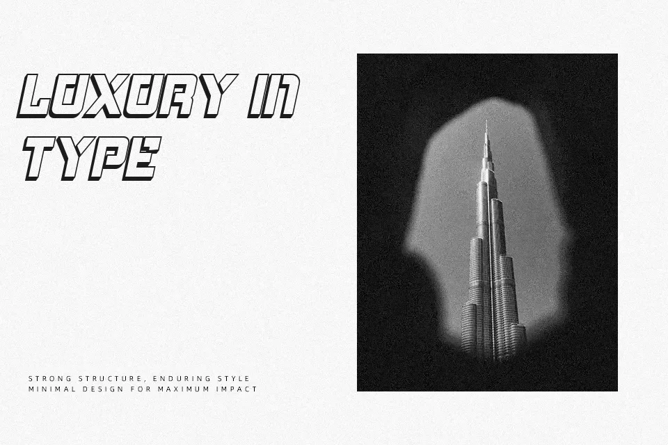 Bombardment Font Font Preview for Headline