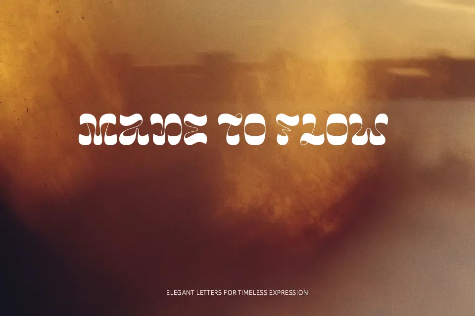 Bome Font Font Preview for Elegant Invitation