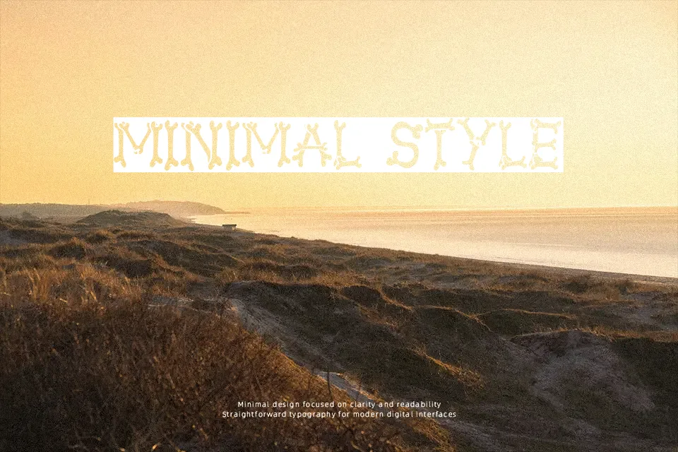 Bonesitos Font Decorative Font Preview for Branding