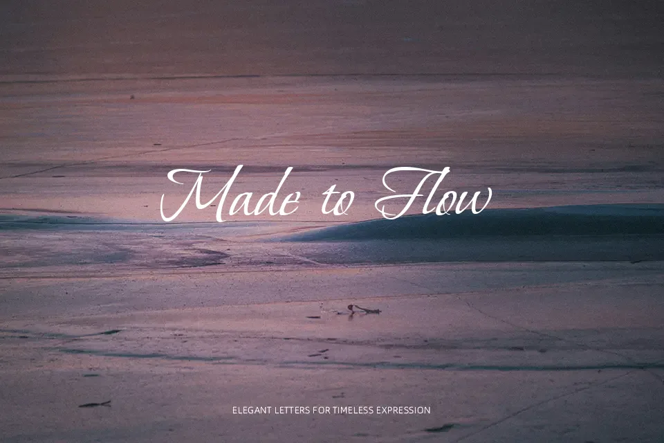 Bonheur Royale Font Font Preview for Elegant Poster