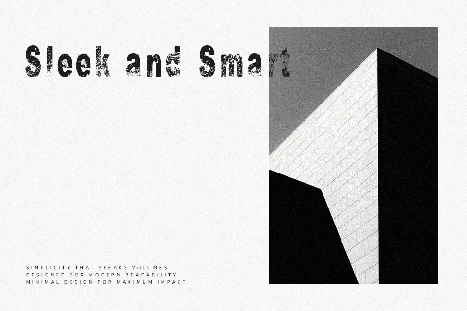 Boring Font Sans Serif Font Preview