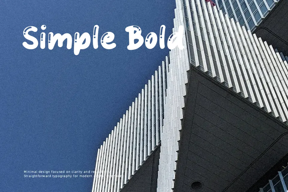 Bouncy Gum Font Font Preview for Playful Poster