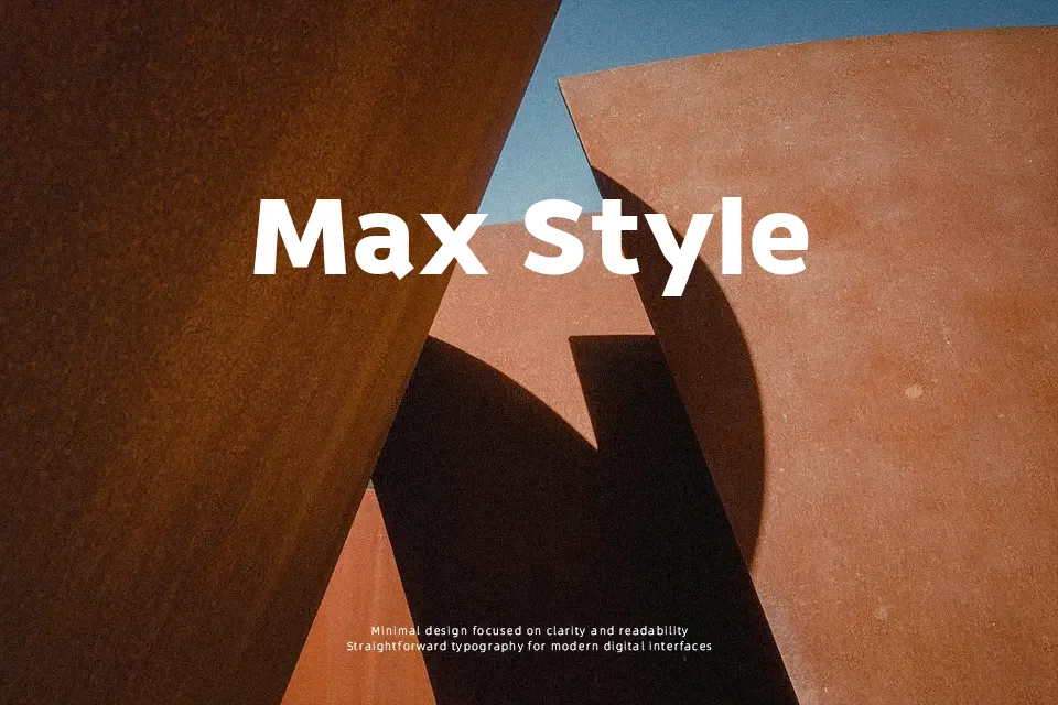 Braah One Font Sans Serif Font Preview for Poster