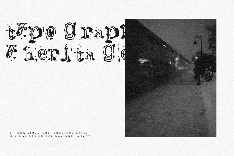 Bracille Font Font Preview for Retro Music