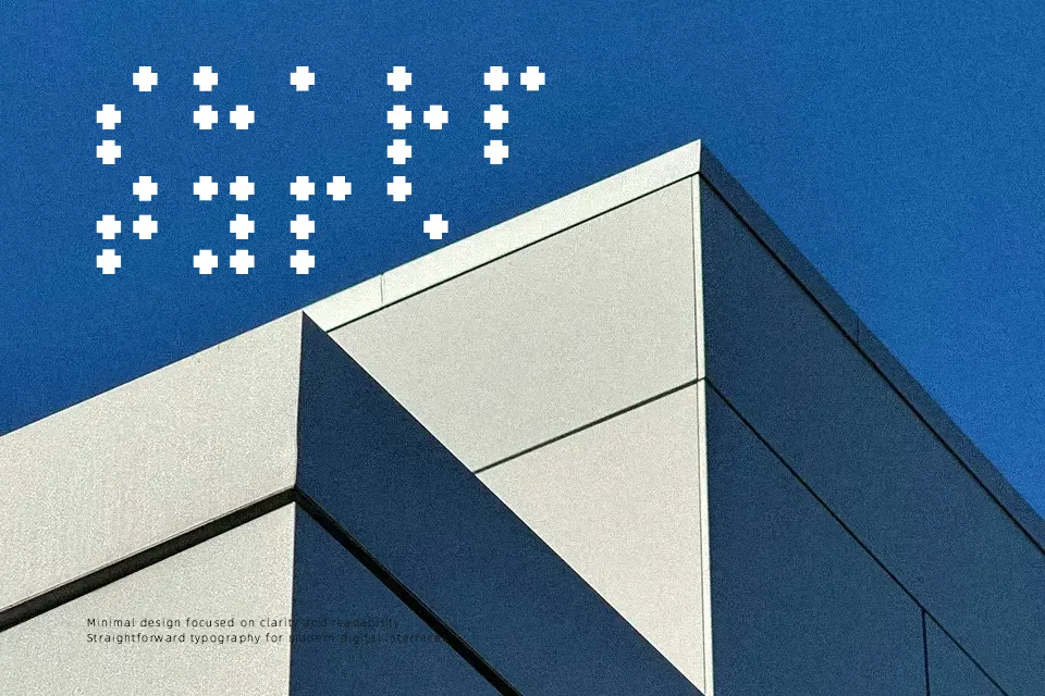 Braille Font Font Preview for Branding