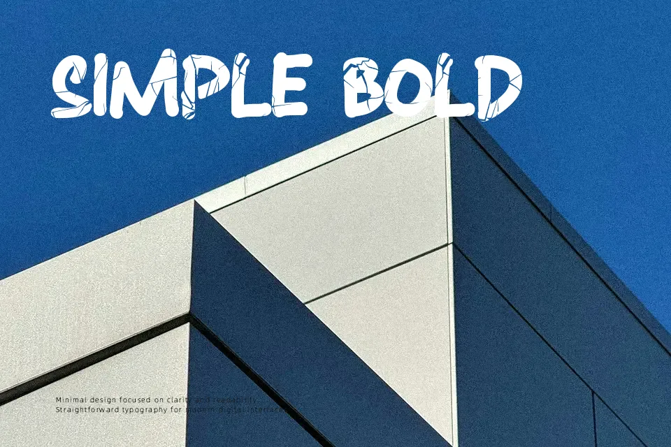 Breaking The Comic Font Font Preview for Bold Poster
