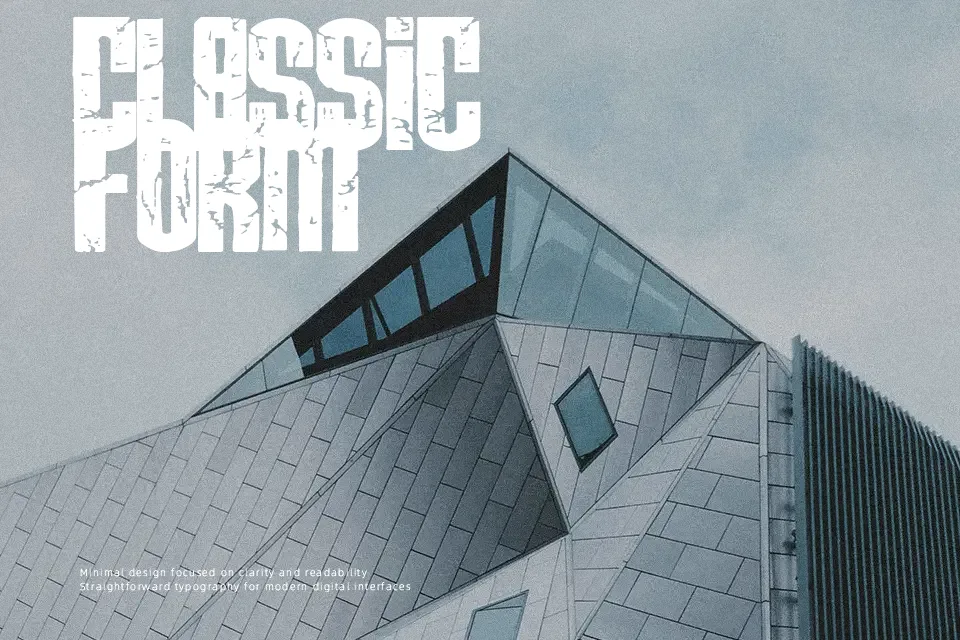 Breaksteel Font Font Preview for Logo