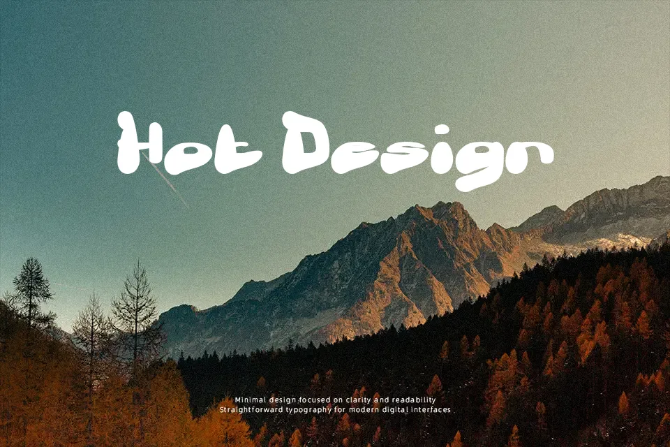 Breath Font Font Preview for Artistic Packaging