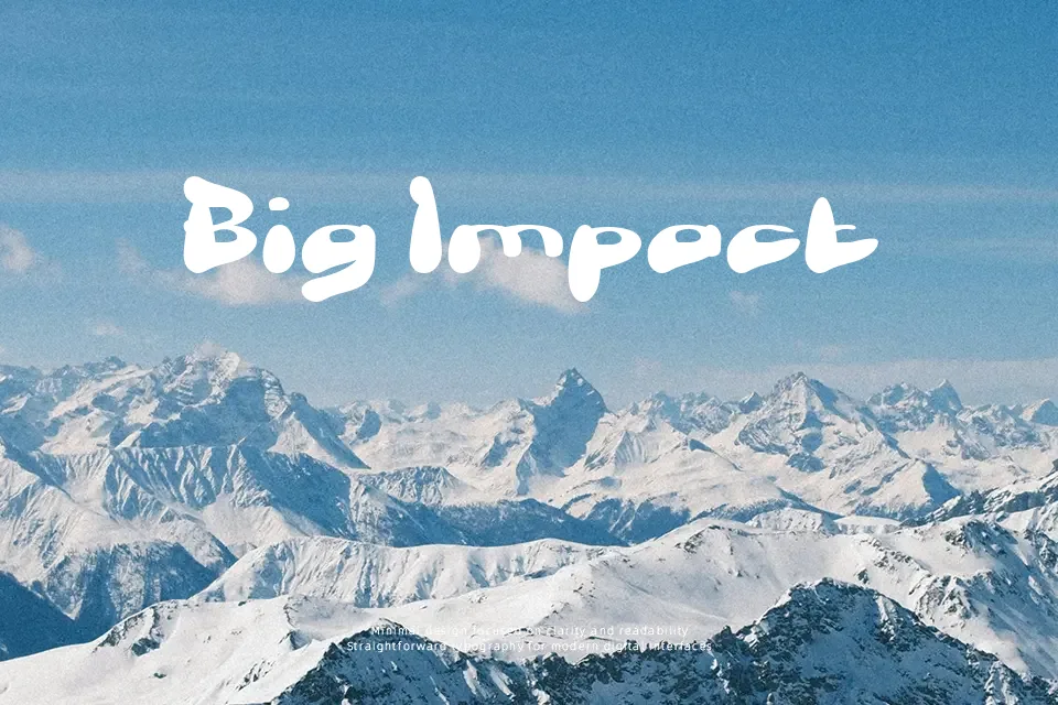 Breath Font Font Preview for Creative Editorial