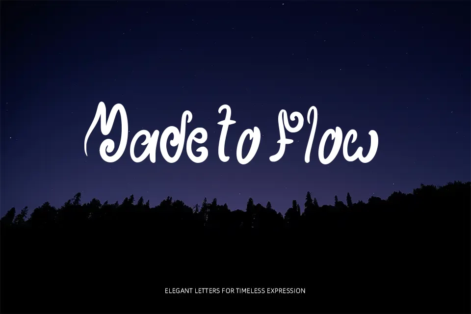 Brembo Font Script Font Preview for Packaging