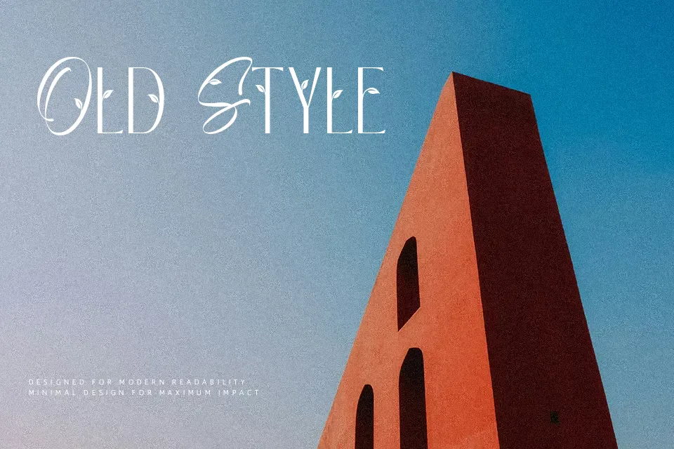 Bremoleaf Font Font Preview for Artistic Poster