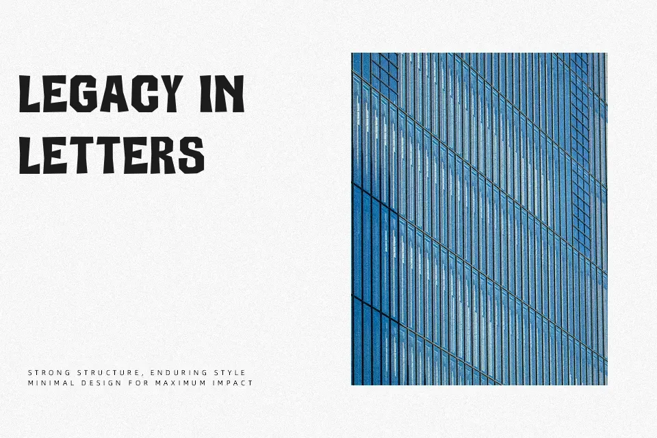 Brenton Font Font Preview for Branding