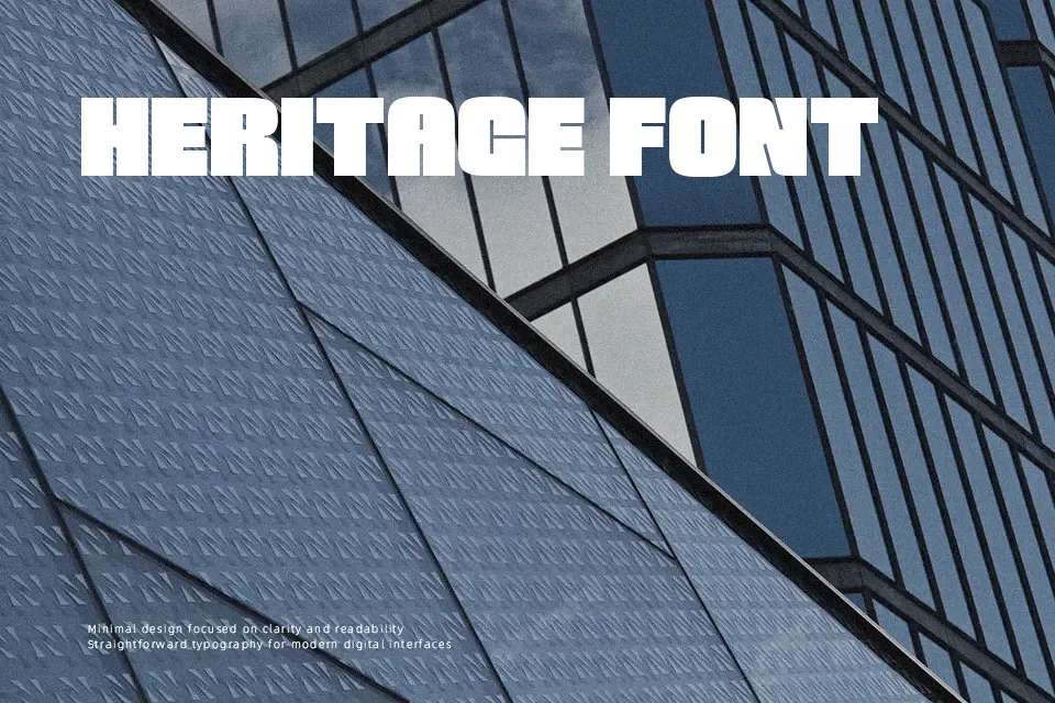 Brexon Font Font Preview for Modern Logo