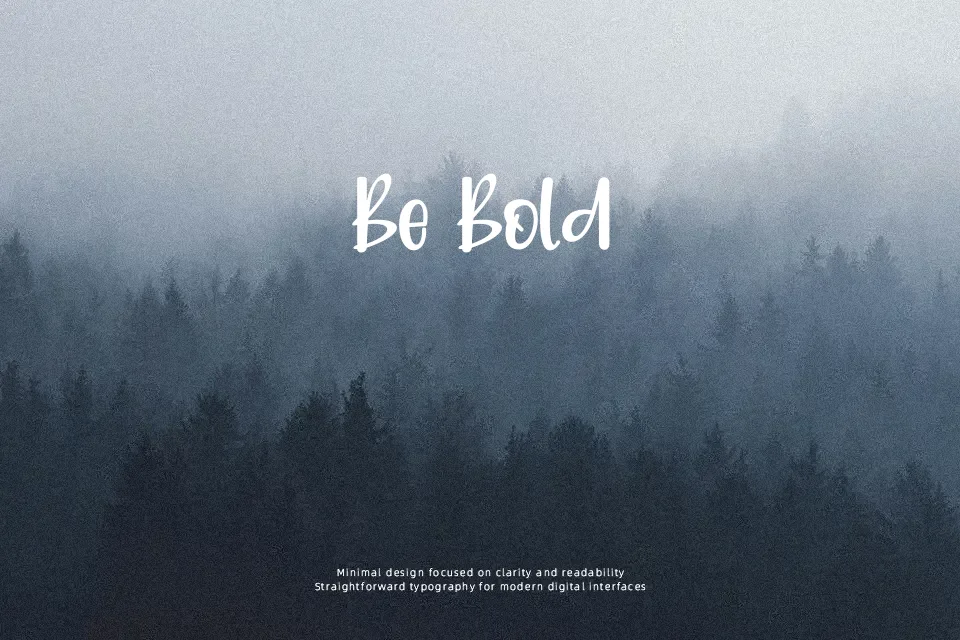 Bright Dream Font Display Font Preview for Social Media