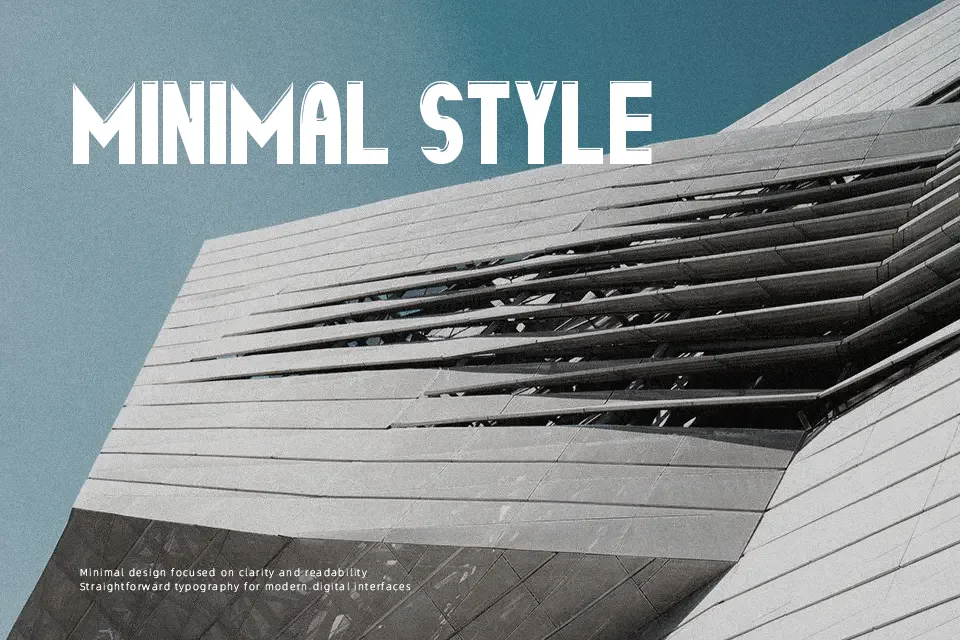 Brillante St Font Font Preview for Modern Logo