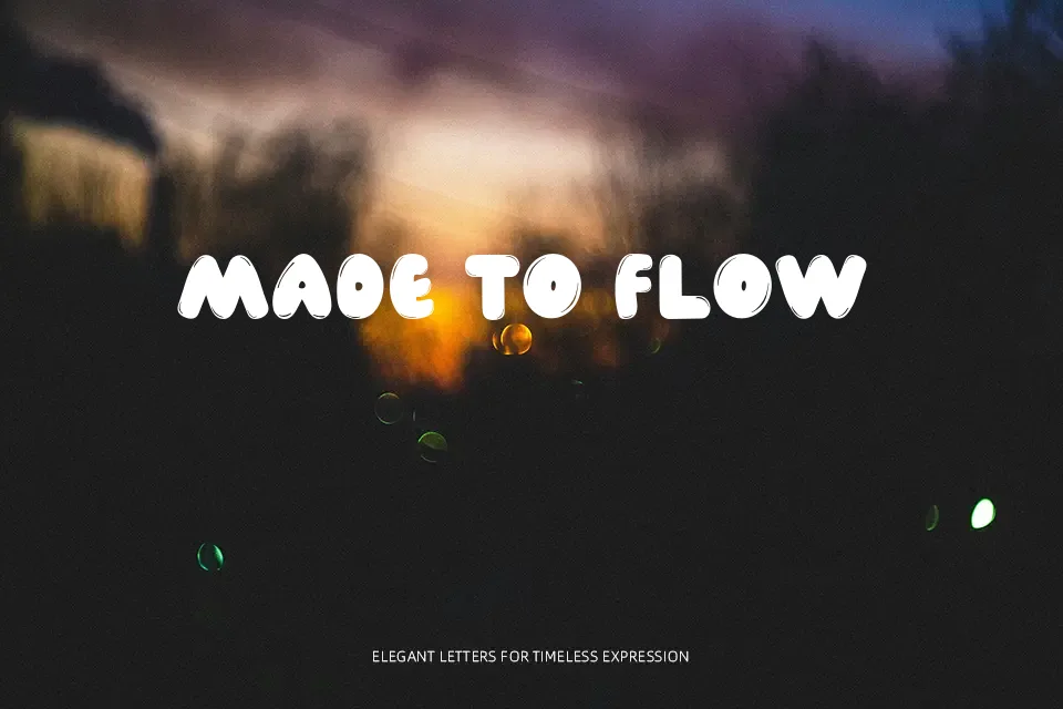 Brilliant Font Font Preview for Friendly Logo