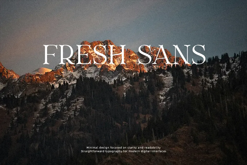 Britanie Font Serif Font Preview for Poster