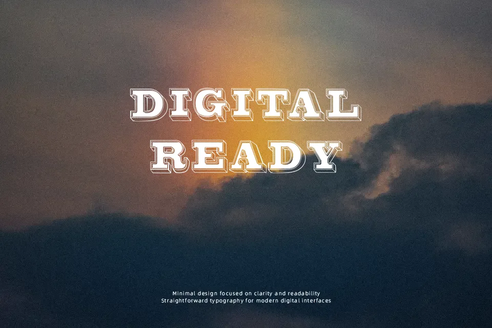 Bro 4D Font Font Preview for Music