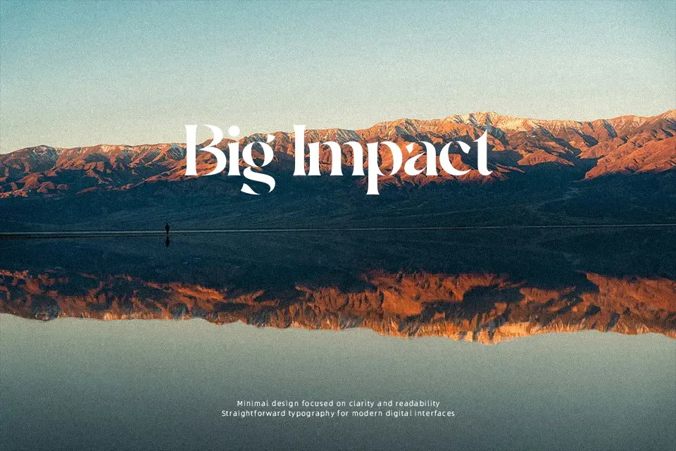 Brogte Font Display Font Preview for Editorial