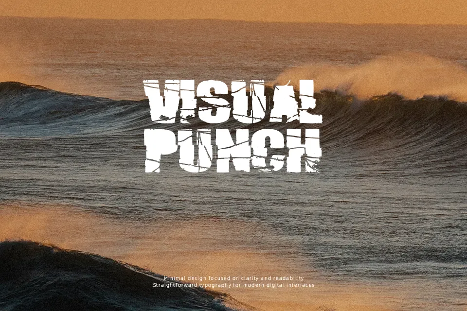 Broken 74 Font Font Preview for Grunge Film