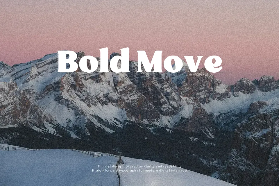 Broking Font Font Preview for Creative Poster