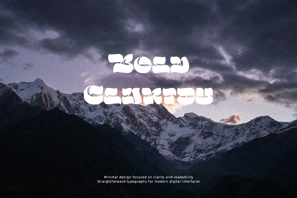 Broly Font Font Preview for Dramatic Headline