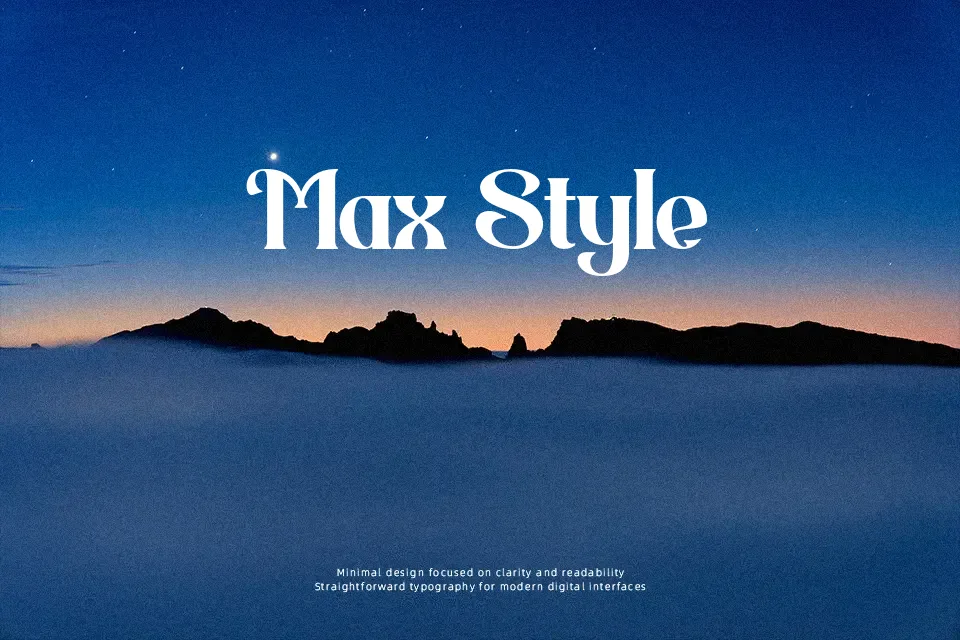 Broodim Font Font Preview for Retro Poster