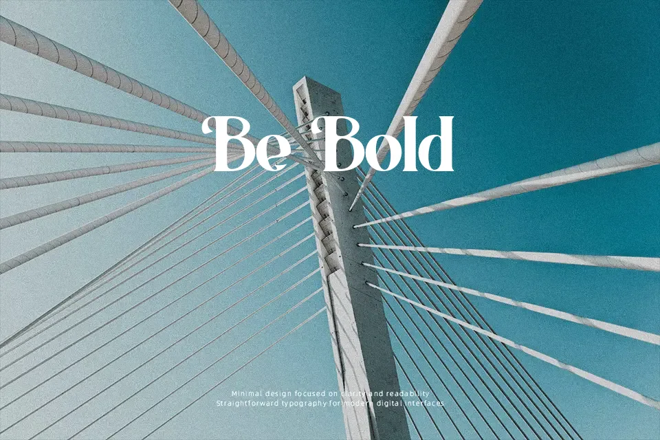Broodim Font Serif Font Preview for Social Media